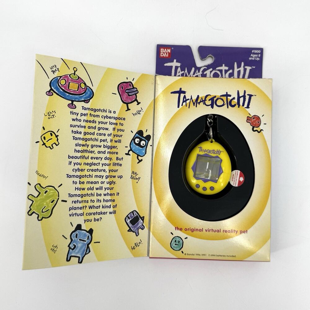 BANDAI Tamagotchi 1997 Original Virtual Reality Pet #1800